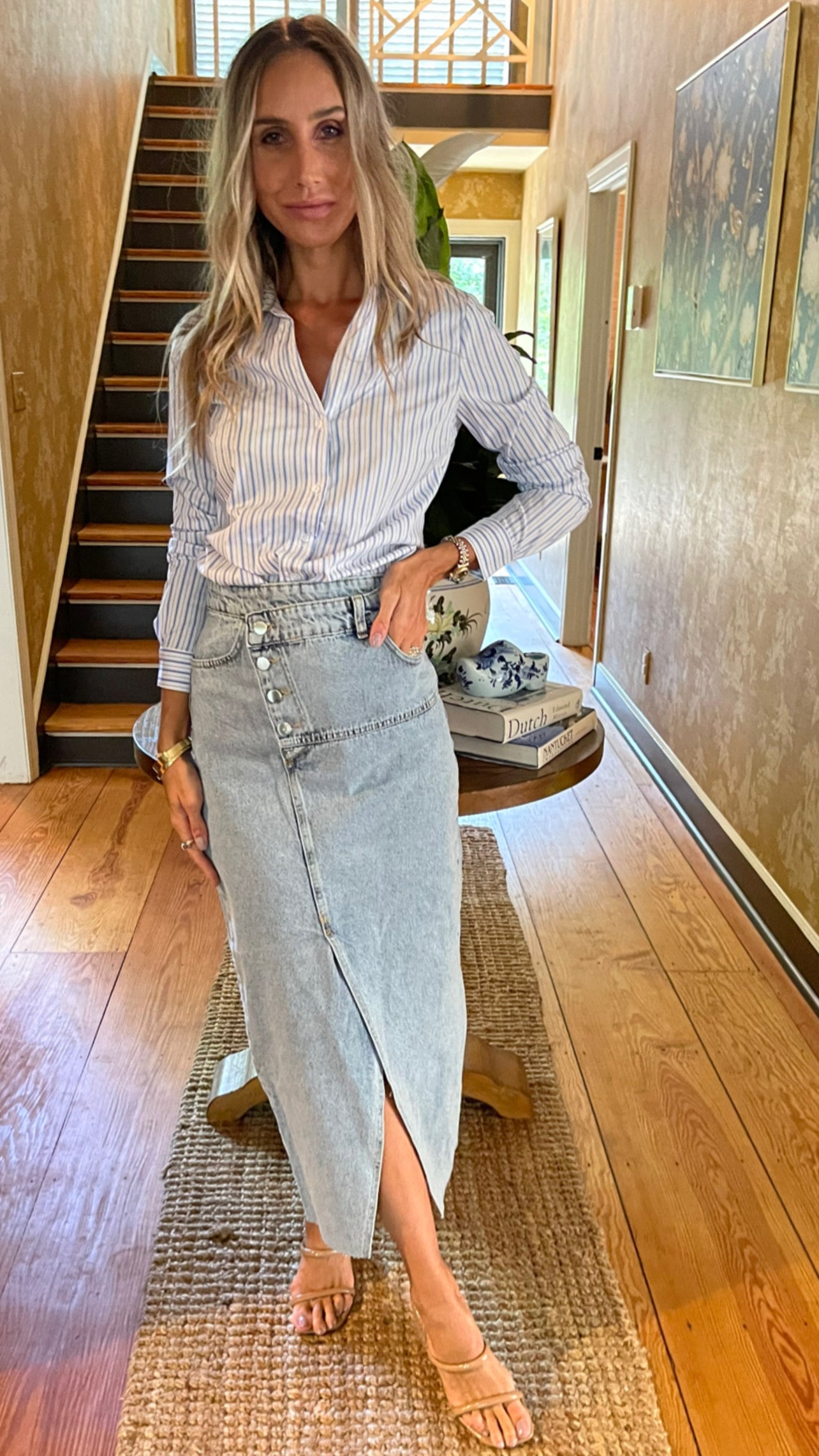 The Aspen Denim Skirt